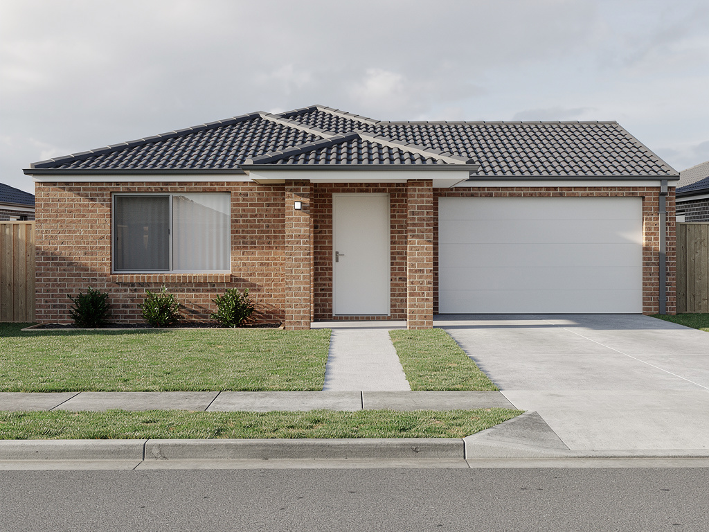 Original house facade before renovation updates